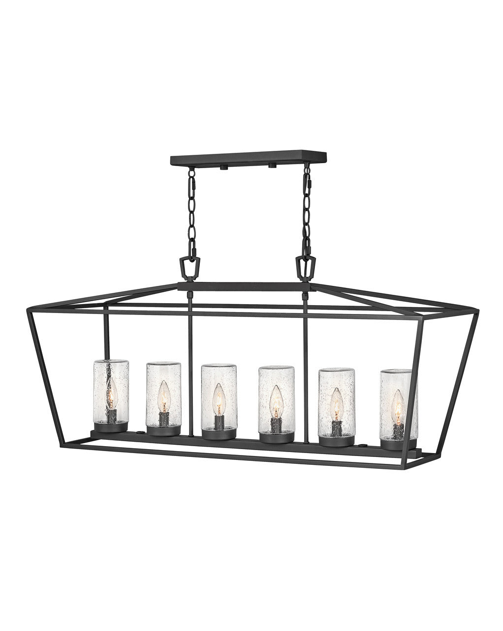 Hinkley - 2569MB-LV - LED Linear Chandelier - Alford Place - Museum Black from Lighting & Bulbs Unlimited in Charlotte, NC