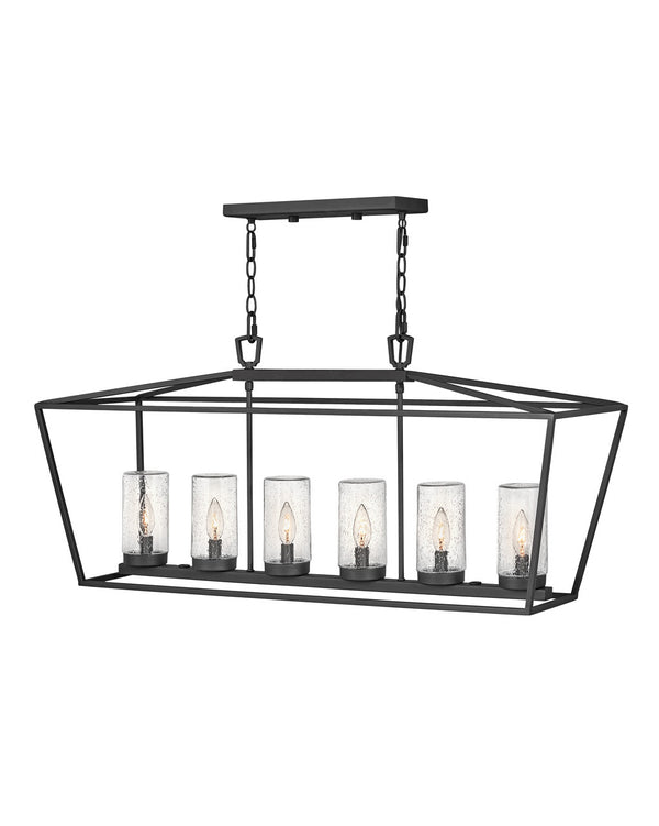 Hinkley - 2569MB-LV - LED Linear Chandelier - Alford Place - Museum Black from Lighting & Bulbs Unlimited in Charlotte, NC