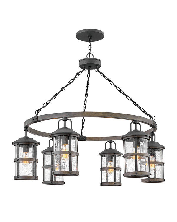 Hinkley - 2689DZ-LV - LED Outdoor Lantern - Lakehouse - Aged Zinc from Lighting & Bulbs Unlimited in Charlotte, NC