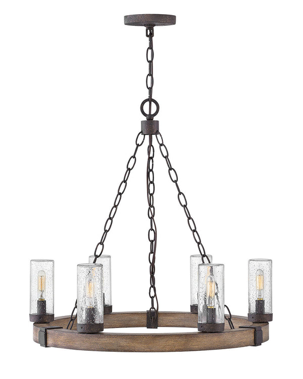 Hinkley - 29206SQ-LV - LED Outdoor Lantern - Sawyer - Sequoia from Lighting & Bulbs Unlimited in Charlotte, NC