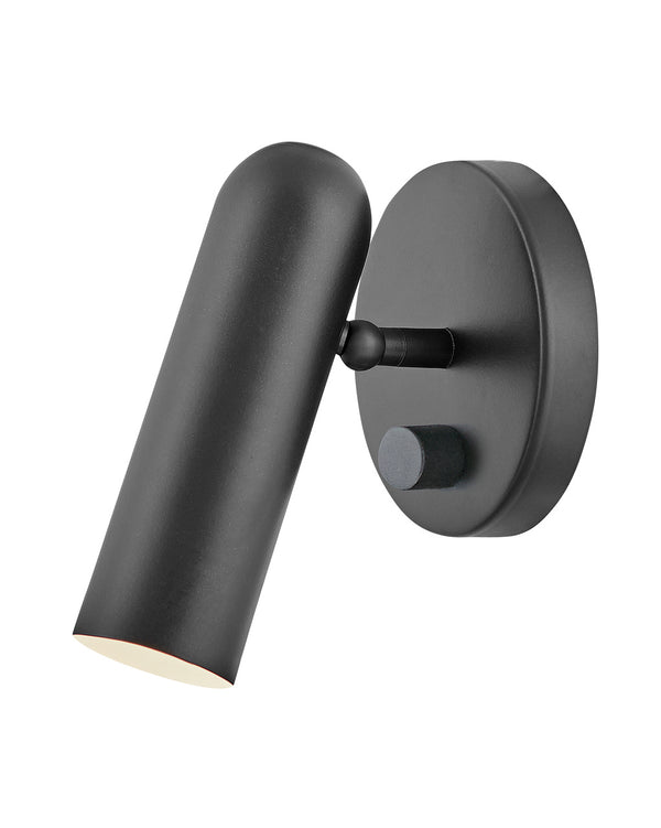Hinkley - 32372BK - LED Wall Sconce - Dax - Black from Lighting & Bulbs Unlimited in Charlotte, NC