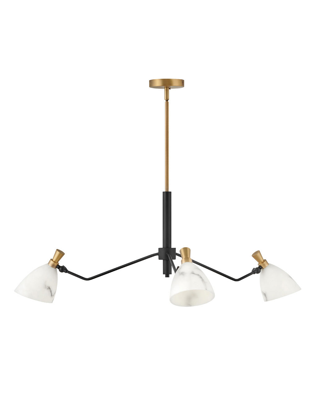 Hinkley - 33793HB - LED Chandelier - Sinclair - Heritage Brass from Lighting & Bulbs Unlimited in Charlotte, NC