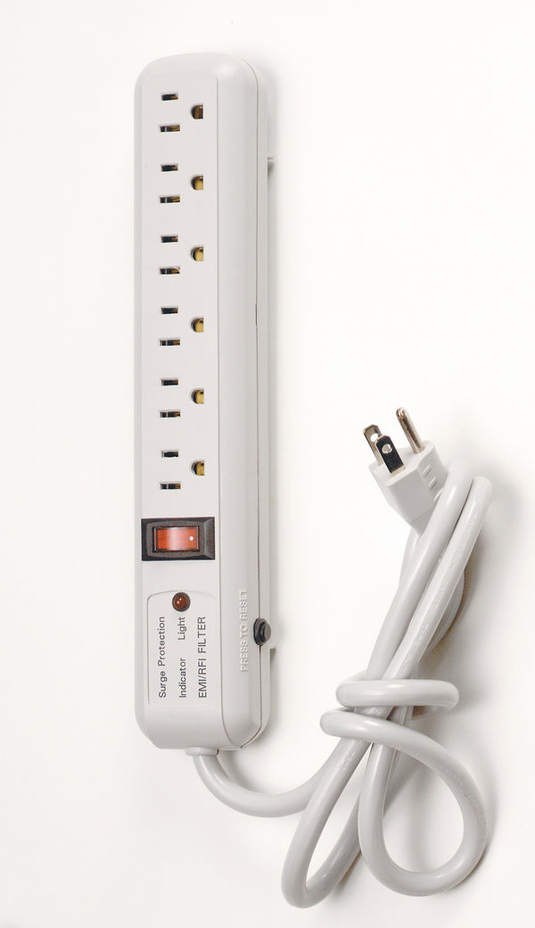 Satco - 91-221 - Surge Strip - White from Lighting & Bulbs Unlimited in Charlotte, NC