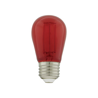 Satco - S8022 - Light Bulb - Transparent Red from Lighting & Bulbs Unlimited in Charlotte, NC