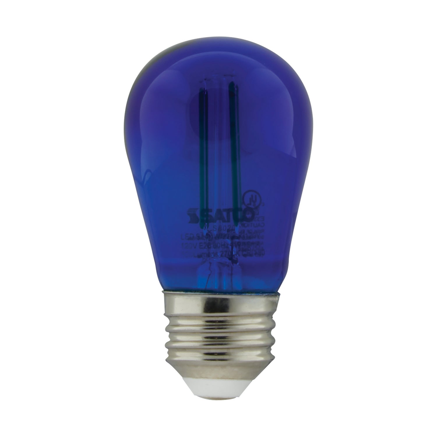 Satco - S8023 - Light Bulb - Transparent Blue from Lighting & Bulbs Unlimited in Charlotte, NC
