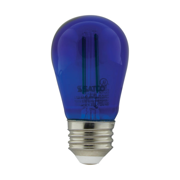 Satco - S8023 - Light Bulb - Transparent Blue from Lighting & Bulbs Unlimited in Charlotte, NC