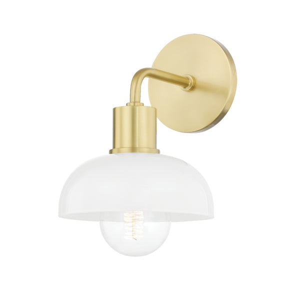 Mitzi - H107301-AGB - One Light Bath Bracket - Kyla - Aged Brass from Lighting & Bulbs Unlimited in Charlotte, NC