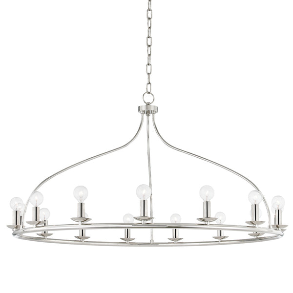 Mitzi - H511815-PN - 15 Light Chandelier - Kendra - Polished Nickel from Lighting & Bulbs Unlimited in Charlotte, NC