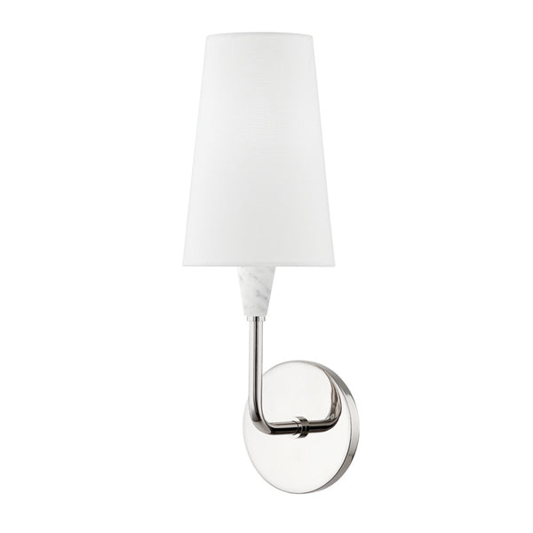 Mitzi - H521101-PN - One Light Wall Sconce - Janice - Polished Nickel from Lighting & Bulbs Unlimited in Charlotte, NC