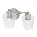 Capital Lighting - 141421BN-507 - Two Light Vanity - Beau - Brushed Nickel from Lighting & Bulbs Unlimited in Charlotte, NC