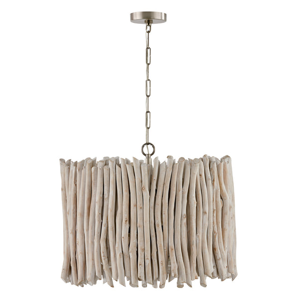 Capital Lighting - 340241PP - Four Light Pendant - Cara - Brushed Pewter from Lighting & Bulbs Unlimited in Charlotte, NC