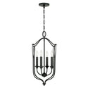 Capital Lighting - 541641BI - Four Light Foyer Pendant - Bentley - Black Iron from Lighting & Bulbs Unlimited in Charlotte, NC
