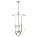 Four Light Foyer Pendant from the Laurent Collection in Polished Nickel Finish by Capital Lighting