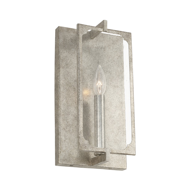 Capital Lighting - 643411AS - One Light Wall Sconce - Merrick - Antique Silver from Lighting & Bulbs Unlimited in Charlotte, NC