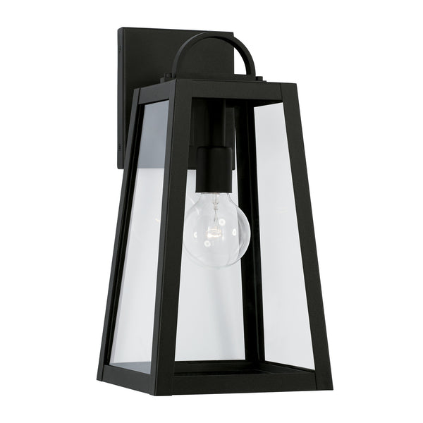 Capital Lighting - 943711BK - One Light Outdoor Wall Lantern - Leighton - Black from Lighting & Bulbs Unlimited in Charlotte, NC