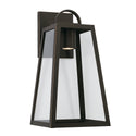Capital Lighting - 943712OZ-GL - One Light Outdoor Wall Lantern - Leighton - Oiled Bronze from Lighting & Bulbs Unlimited in Charlotte, NC