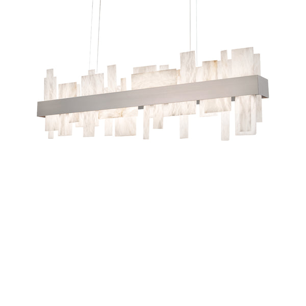Modern Forms - PD-68146-BN - LED Linear Pendant - Acropolis - Brushed Nickel from Lighting & Bulbs Unlimited in Charlotte, NC