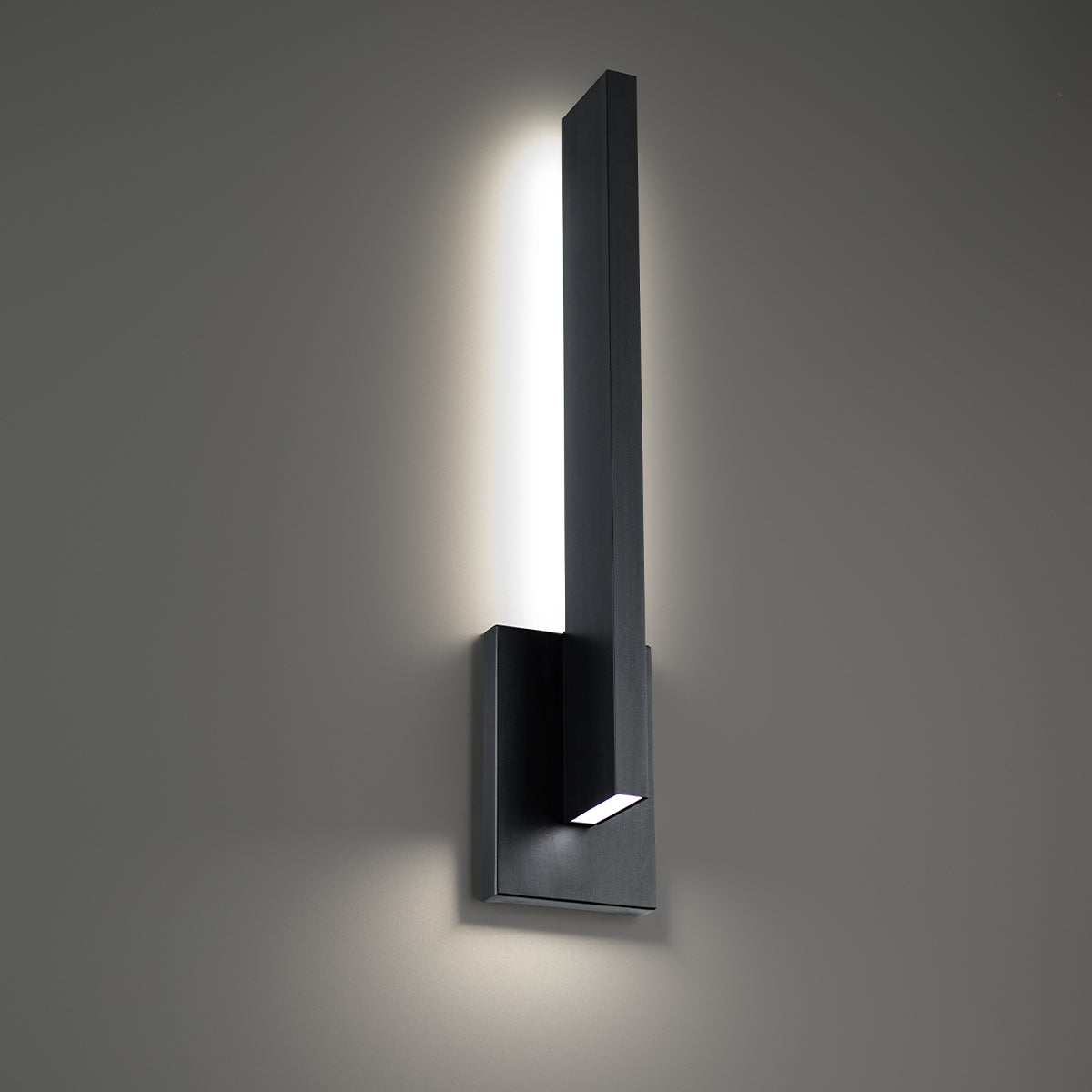 Modern Forms - WS-W18122-40-BK - LED Outdoor Wall Sconce - Mako - Black from Lighting & Bulbs Unlimited in Charlotte, NC