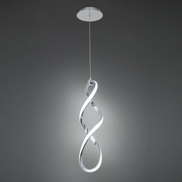W.A.C. Lighting - PD-47821-CH - LED Pendant - Interlace - Chrome from Lighting & Bulbs Unlimited in Charlotte, NC