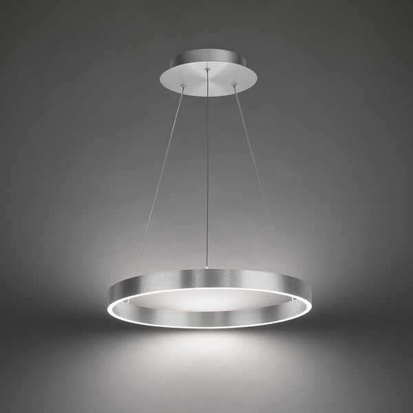 W.A.C. Lighting - PD-81118-AL - LED Pendant - Sirius - Brushed Aluminum from Lighting & Bulbs Unlimited in Charlotte, NC