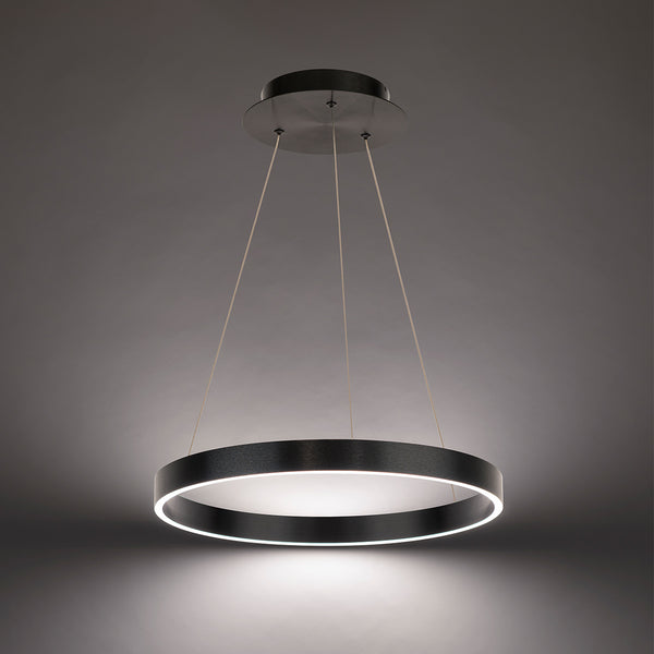 W.A.C. Lighting - PD-81118-BK - LED Pendant - Sirius - Black from Lighting & Bulbs Unlimited in Charlotte, NC