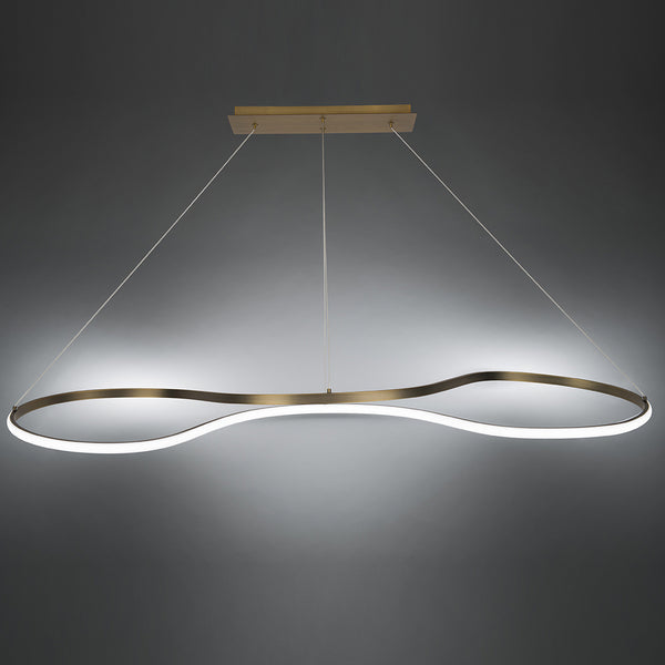 W.A.C. Lighting - PD-83148-AB - LED Pendant - Marques - Aged Brass from Lighting & Bulbs Unlimited in Charlotte, NC