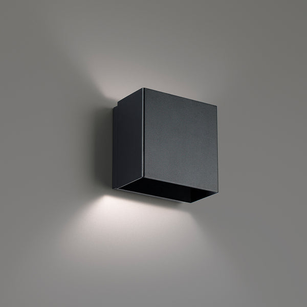 W.A.C. Lighting - WS-45105-27-BK - LED Wall Sconce - Boxi - Black from Lighting & Bulbs Unlimited in Charlotte, NC
