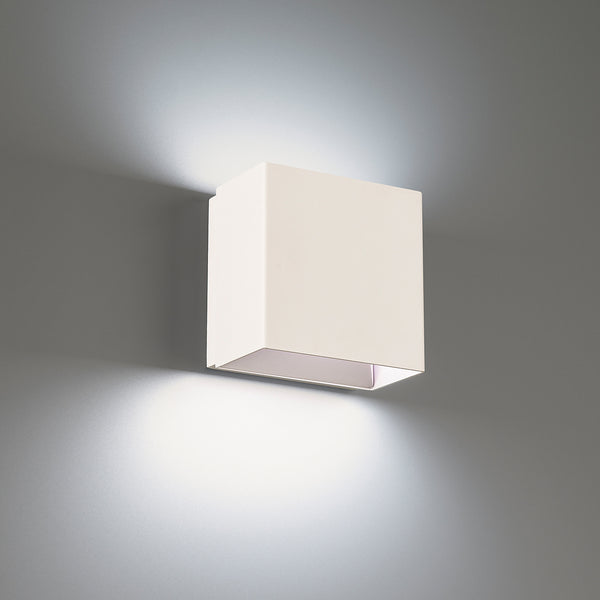 W.A.C. Lighting - WS-45105-35-WT - LED Wall Sconce - Boxi - White from Lighting & Bulbs Unlimited in Charlotte, NC