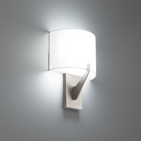W.A.C. Lighting - WS-47108-27-BN - LED Wall Sconce - Fitzgerald - Brushed Nickel from Lighting & Bulbs Unlimited in Charlotte, NC