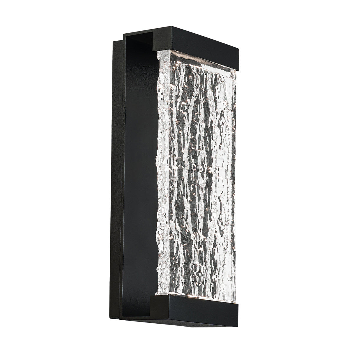 W.A.C. Lighting - WS-W39114-BK - LED Outdoor Wall Light - Fusion - Black from Lighting & Bulbs Unlimited in Charlotte, NC