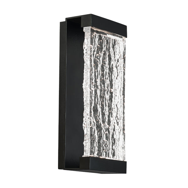 W.A.C. Lighting - WS-W39114-BK - LED Outdoor Wall Light - Fusion - Black from Lighting & Bulbs Unlimited in Charlotte, NC