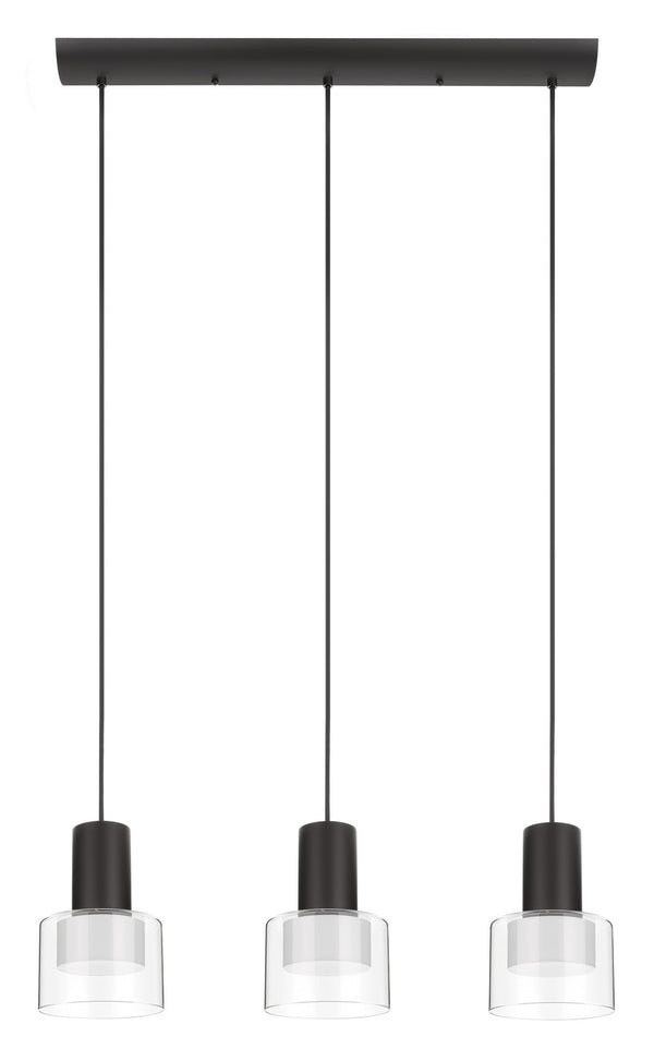 Eglo USA - 204822A - LED Linear Pendant - Molineros - Black from Lighting & Bulbs Unlimited in Charlotte, NC