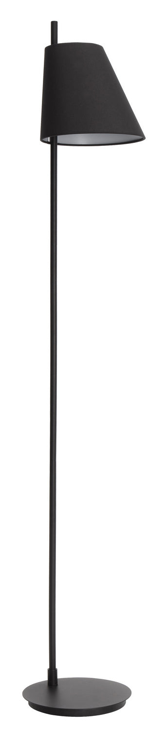 Eglo USA - 99015A - One Light Floor Lamp - Estaziona - Structured Black from Lighting & Bulbs Unlimited in Charlotte, NC
