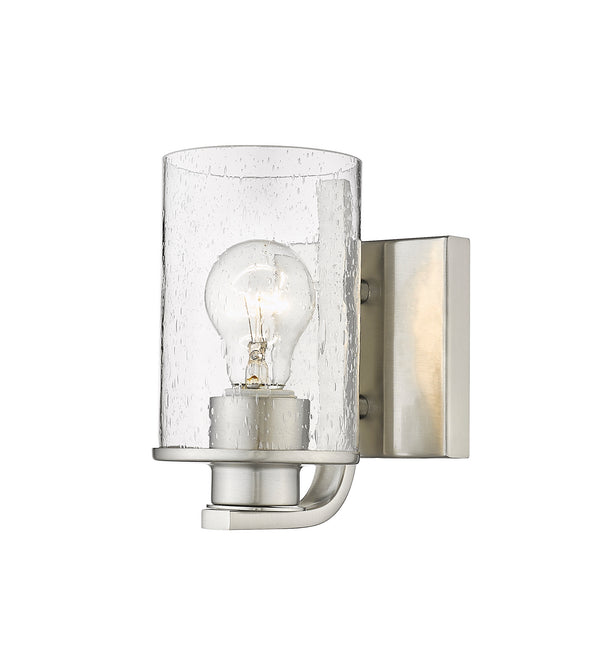 Z-Lite - 492-1S-BN - One Light Wall Sconce - Beckett - Brushed Nickel from Lighting & Bulbs Unlimited in Charlotte, NC