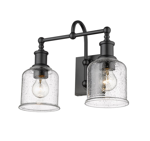 Z-Lite - 734-2V-MB - Two Light Vanity - Bryant - Matte Black from Lighting & Bulbs Unlimited in Charlotte, NC