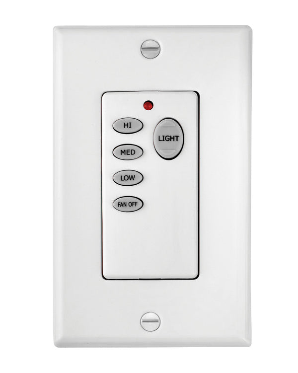 Hinkley - 980030FWH - Wall Contol - Wall Control 3 Speed - White from Lighting & Bulbs Unlimited in Charlotte, NC