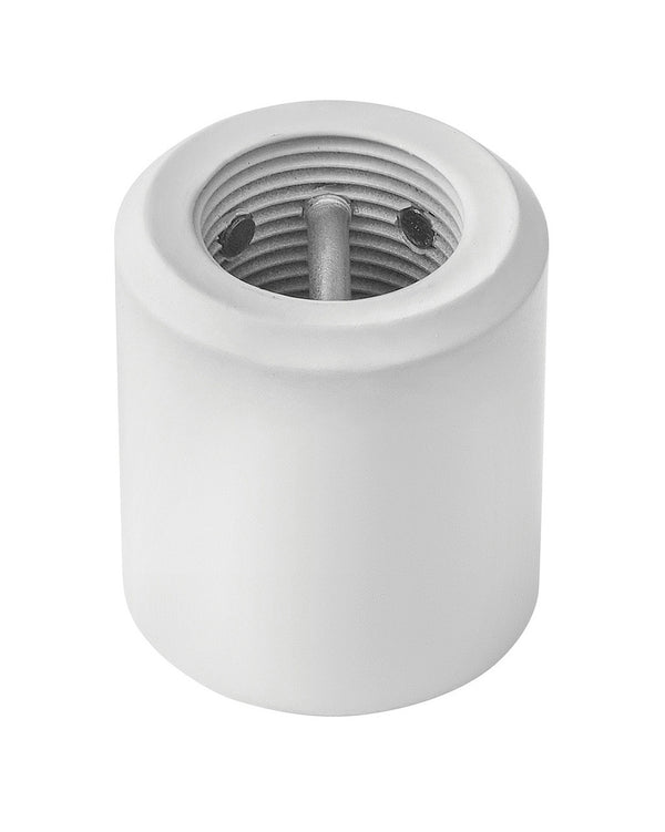 Hinkley - 991001FCW - Downrod Coupler - Downrod Coupler - Chalk White from Lighting & Bulbs Unlimited in Charlotte, NC
