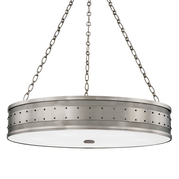 Hudson Valley - 2230-HN - Six Light Pendant - Gaines - Historic Nickel from Lighting & Bulbs Unlimited in Charlotte, NC