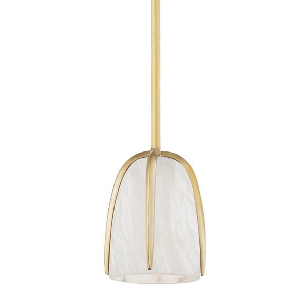 Hudson Valley - 3510-AGB - One Light Pendant - Wheatley - Aged Brass from Lighting & Bulbs Unlimited in Charlotte, NC