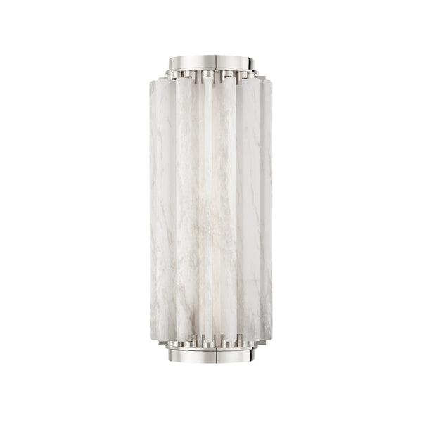Hudson Valley - 6013-PN - LED Wall Sconce - Hillside - Polished Nickel from Lighting & Bulbs Unlimited in Charlotte, NC