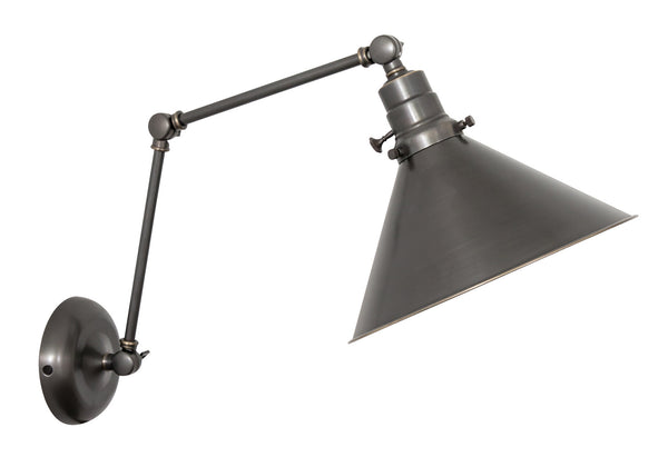 One Light Wall Lamp from the Otis Collection in Oil Rubbed Bronze Finish by House of Troy
