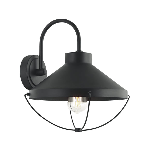Matteo Lighting - S10302MB - One Light Wall Sconce - Fable - Matte Black from Lighting & Bulbs Unlimited in Charlotte, NC