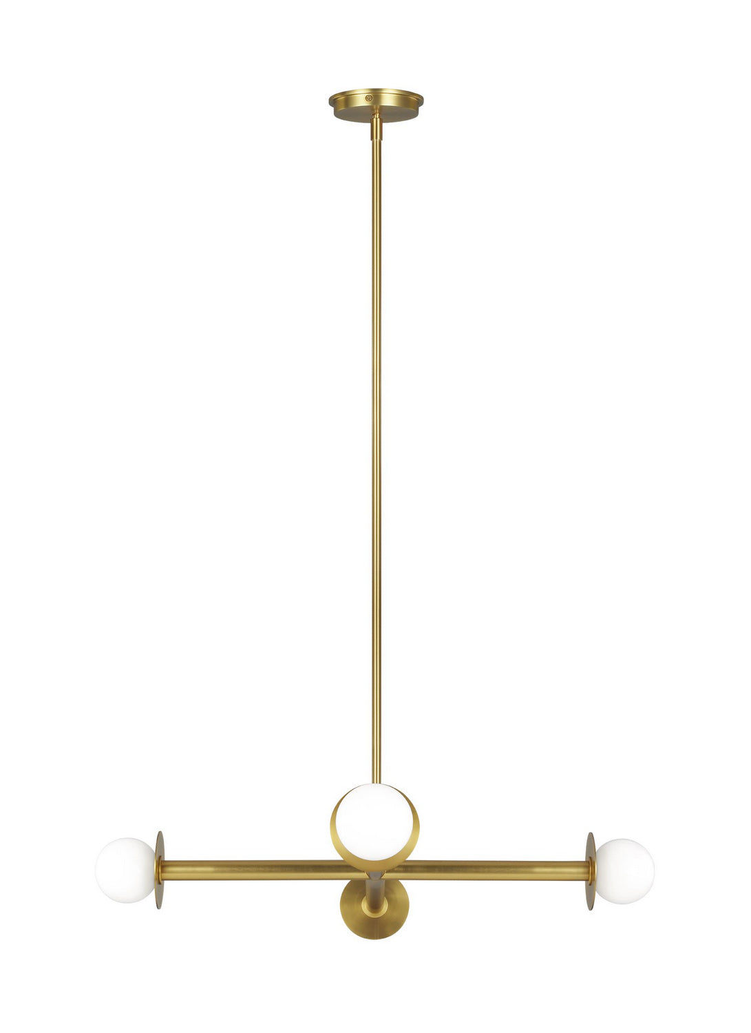 Visual Comfort Studio - KC1064BBS - Four Light Chandelier - Nodes - Burnished Brass from Lighting & Bulbs Unlimited in Charlotte, NC