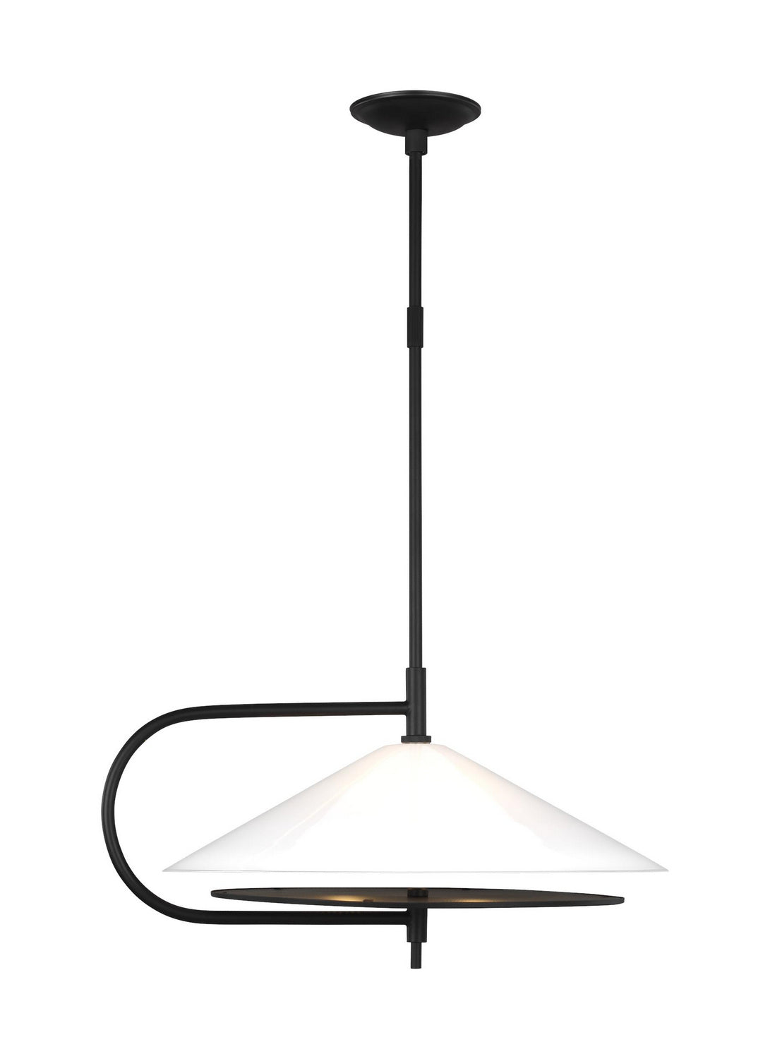 Visual Comfort Studio - KP1071MBK - Two Light Pendant - Gesture - Midnight Black from Lighting & Bulbs Unlimited in Charlotte, NC