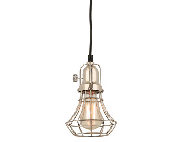 Hi Lite - H-99555-C-160-160 - One Light Pendant - Lani - Polished Nickel from Lighting & Bulbs Unlimited in Charlotte, NC