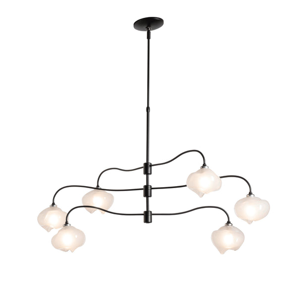 Six Light Pendant from the Ume Collection by Hubbardton Forge