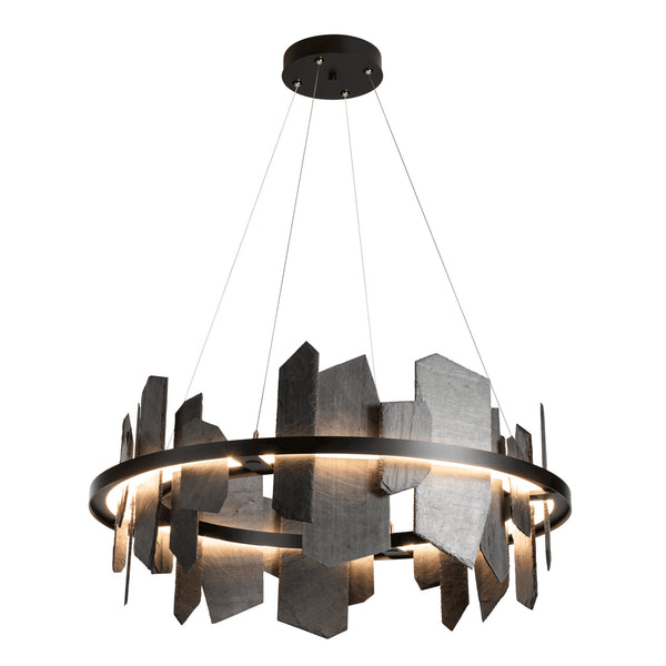 LED Pendant from the Ardesia Collection by Hubbardton Forge