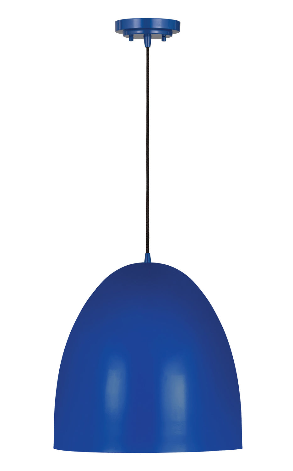 Z-Lite - 6012P19-BLU - Three Light Pendant - Z Studio Dome Pendant - Blue from Lighting & Bulbs Unlimited in Charlotte, NC