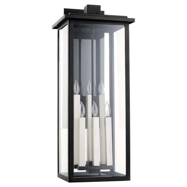 Quorum - 7027-6-69 - Six Light Lantern - Westerly - Textured Black from Lighting & Bulbs Unlimited in Charlotte, NC