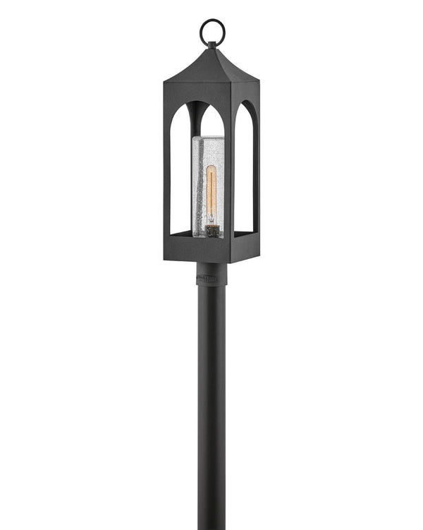 Hinkley - 18081DSZ - LED Post Top or Pier Mount - Amina - Distressed Zinc from Lighting & Bulbs Unlimited in Charlotte, NC